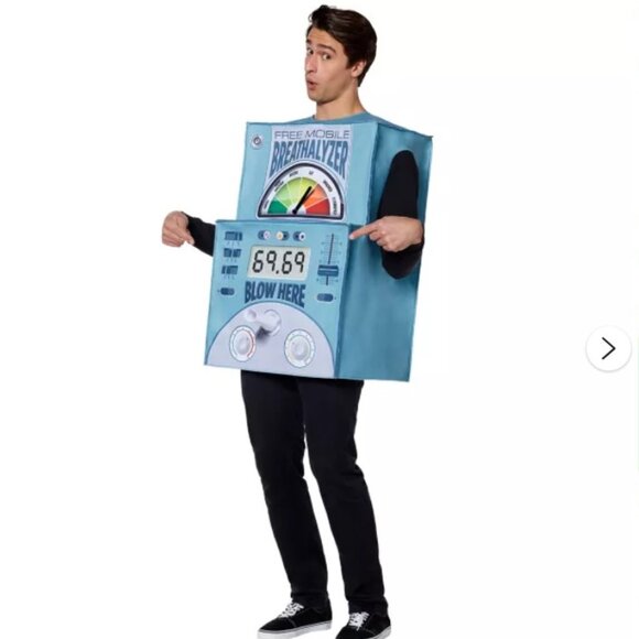 Spirit Other - Spirit Halloween Breathalyzer Costume – Adult One Size